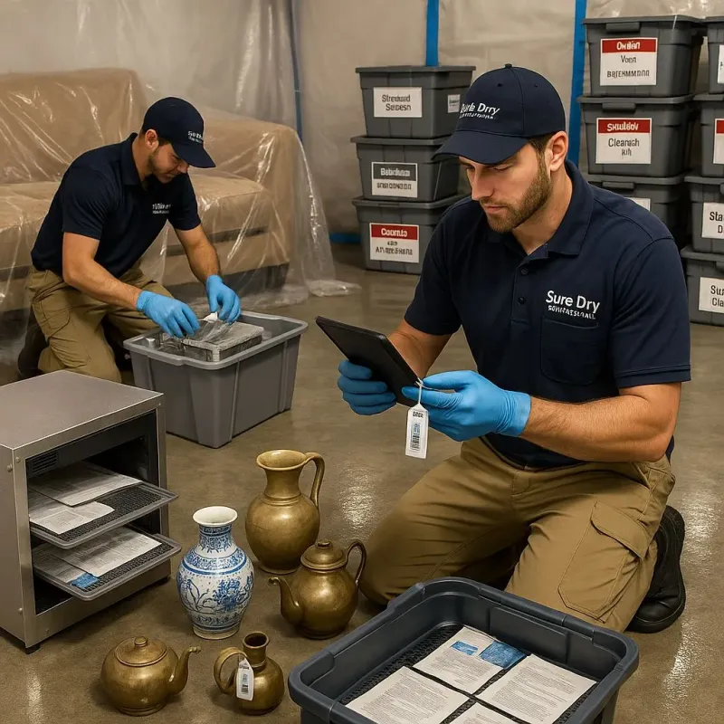 Content Protection and Restoration process in Van Alstyne, TX