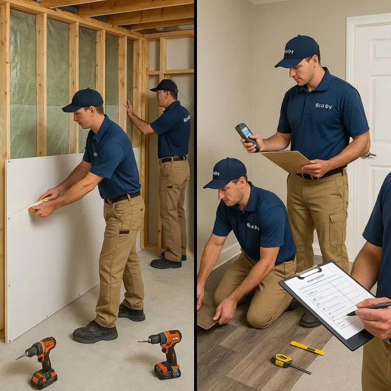 Repairs and Reconstruction process in Van Alstyne, TX